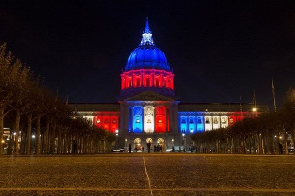 L'Hôtel de ville de San Francisco, le 14 novembre 2015 