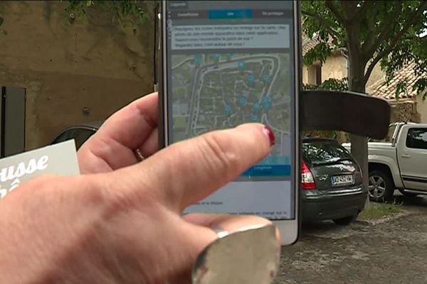 L'appli pour smartphone retrace l'histoire des crues de Caderousse tout en développant le tourisme local. 