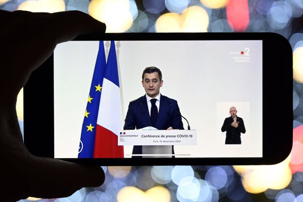 Le ministre de l'Intérieur, Gérald Darmanin, s'est exprimé sur les nouvelles mesures de déconfinement et de couvre-feu mises en place à partir du 15 décembre.