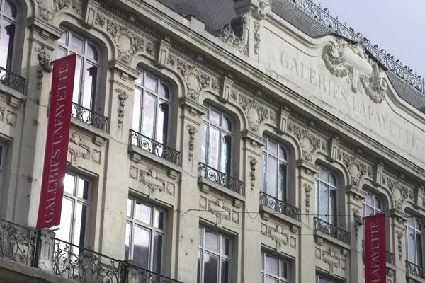 Les Galeries Lafayette à Dijon.