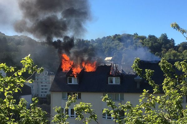 L'incendie de l'hôtel a fait un mort lundi à Lourdes.