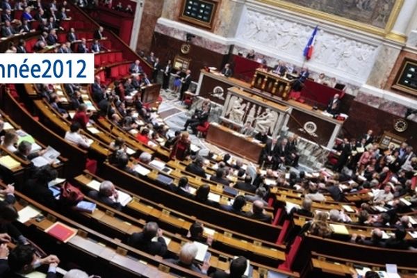 L'hémicycle de l'Assemblée Nationale