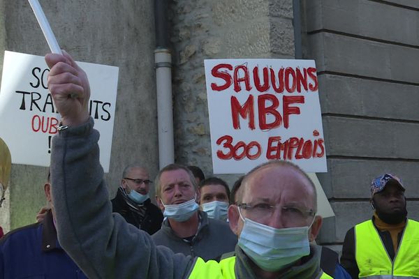 Les salariés de MBF mobilisés sans relâche 