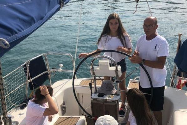 La croisière des guerrières, sur la goélette O'Remington au départ de Cannes.