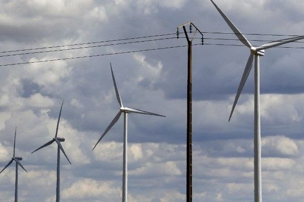 Eoliennes à Bonneval (Eure-et-Loir)