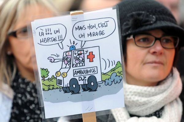 Photo prise lors de la manifestation du 17 janvier