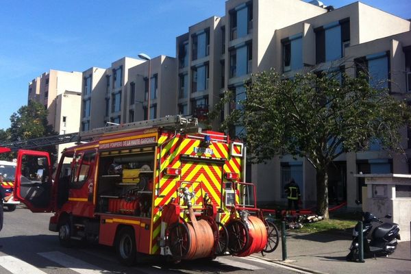 Les pompiers sont intervenus rapidement