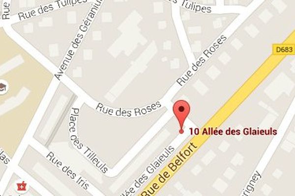 Le bar-tabac des Tilleuls est situé dans le quartier de Palente à Besançon