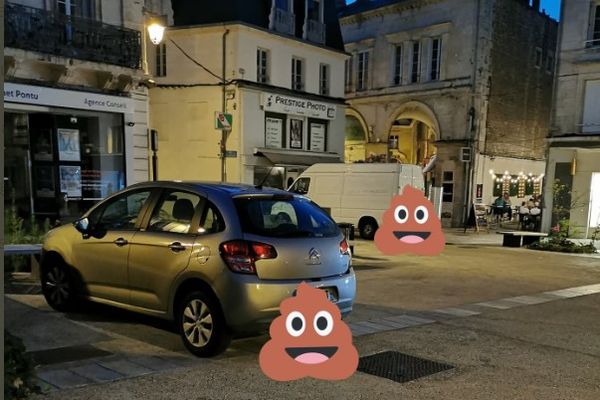 Sur son compte Twitter, cet internaute dénonce les incivilités des automobilistes à Poitiers.