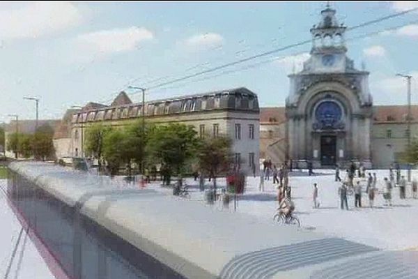 La projet de la cité de la Gastronomie à Dijon prendrait place dans les locaux de l'ancien hôpital Général