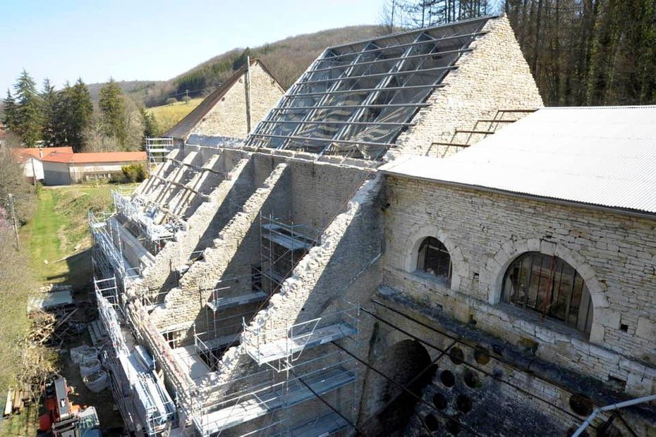 the forges of Val-Suzon competing for the Grand Circuit du Patrimoine