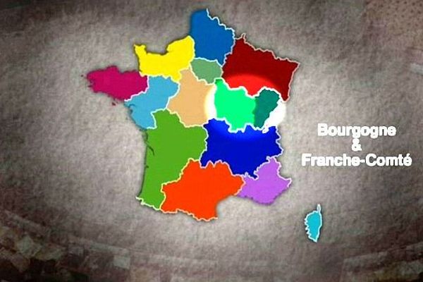 A partir du 1er janvier 2016, la Bourgogne et la Franche-Comté ne formeront plus qu'une seule région.