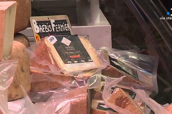 Cinquante-sixième édition du salon de l'agriculture, Porte de Versailles à Paris. Les produits du terroirs corses sont représentés. Samedi 23 février 2019.