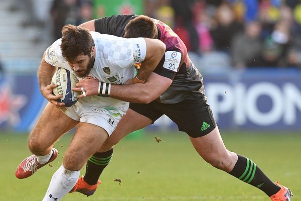 L'ASM Clermont Auvergne s'est imposée face aux Harlequins sur un score final de 26 à 19.