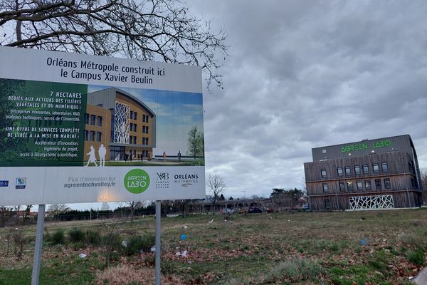 L'Agreen Lab'O est, à ce jour, le seul bâtiment du Campus Xavier Beulin.