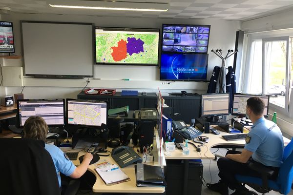 Centre d'opérations et de renseignement de la gendarmerie de la Haute-Saône 