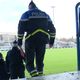 Les forces de police ont inspecté le complexe Michel-Amand qui accueille la rencontre de Nationale 2 entre le FC Poitiers et le FC Girondins de Bordeaux, samedi 25 janvier 2025, pour s'assurer que les clubs de supporters rivaux ne pourront pas s'affronter.