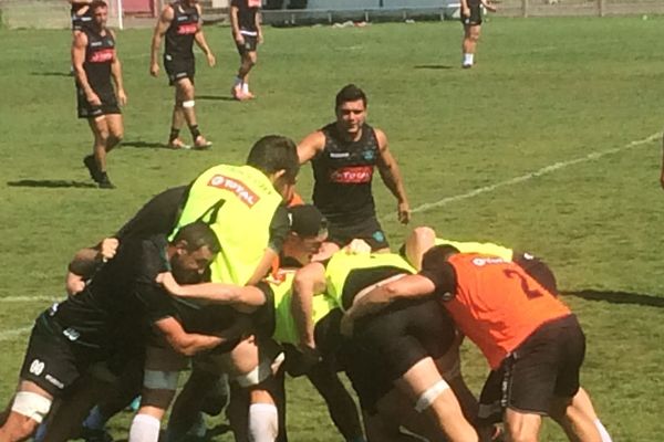 Le pack Palois à l'entraînement