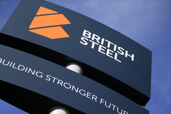 Le logo de British Steel