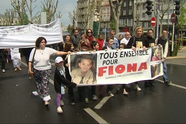 Le père de Fiona, Nicolas Chafoulais, n'a pas participé à cette marche.