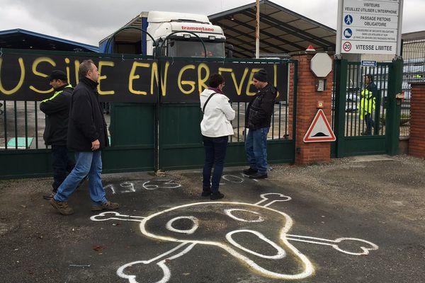 Le site d'Alphacan bloqué à Gaillac