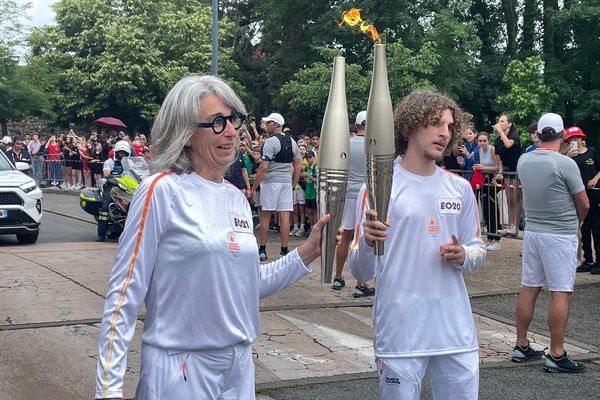 La flamme olympique vient de débarquer dans l'Allier.