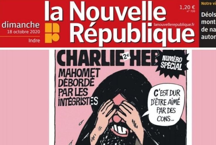 La Nouvelle Republique Porte Plainte Apres Des Menaces Pour Avoir Publie Une Caricature De Charlie Hebdo