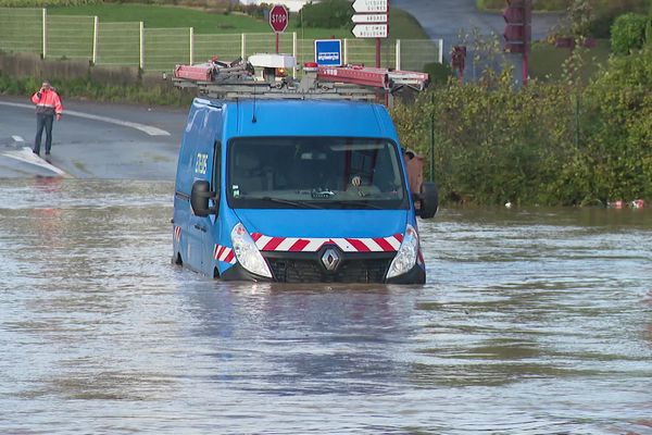 L'Audomarois a été touché par de fortes inondations.