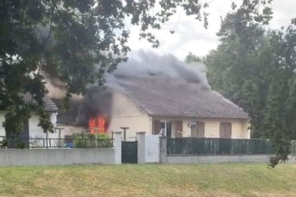 Incendie d'un pavillon dans le quartier de Beaubreuil à Limoges