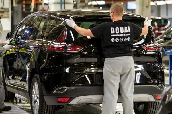 L'Espace fabriquée à Renault Douai.