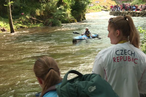 Championnats du monde de Kayak à Treignac en Corrèze ce 4 juin 2022