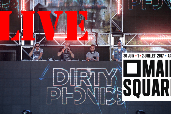 Dirtyphonics en direct du Main Square Festival d'Arras dans la nuit de samedi à dimanche à 0h35