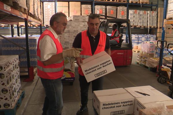 Au total, 1.600 mètres carrés sont désormais disponibles pour stocker les denrées alimentaires.