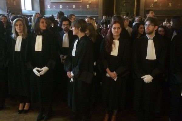 104 nouveaux avocats ont prêté serment dans la Grand'Chambre de la cour d'appel de Toulouse vendredi 15 décembre. 