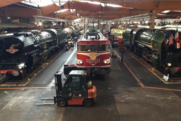 La Cité du train à Mulhouse