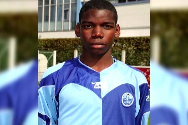 Paul Pogba en 2009 au centre de formation du HAC.