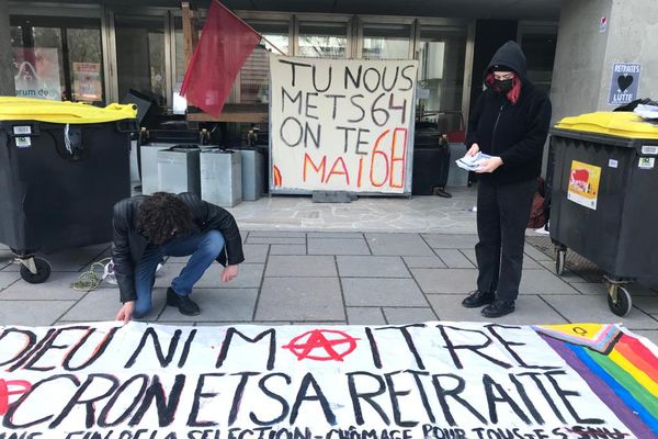 Onze bâtiments sont toujours inaccessibles à l'université de Strasbourg