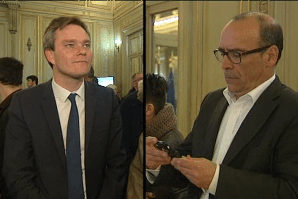 Frédéric Margueritte (UMP) et Frédéric Bastion (DVG) candidats sur le canton Cherbourg 1