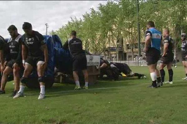 Le CAB à l'entraînement jeudi dernier