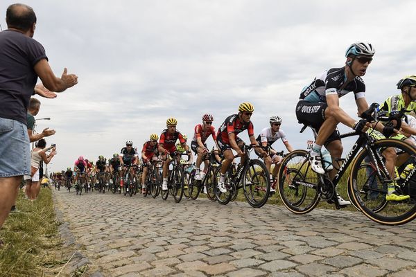 Le Tour de France sur les pavés en 2015