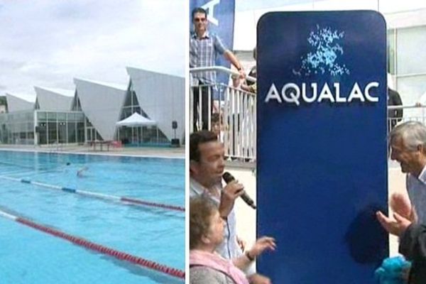 Aqualac, centre aquatique rénové d'Aix-les-Bains, a été inauguré le 5 juillet.