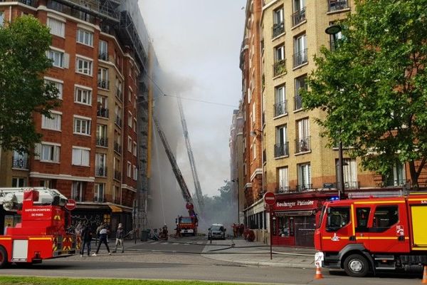 L’immeuble concerné se situe au 136, boulevard Brune.