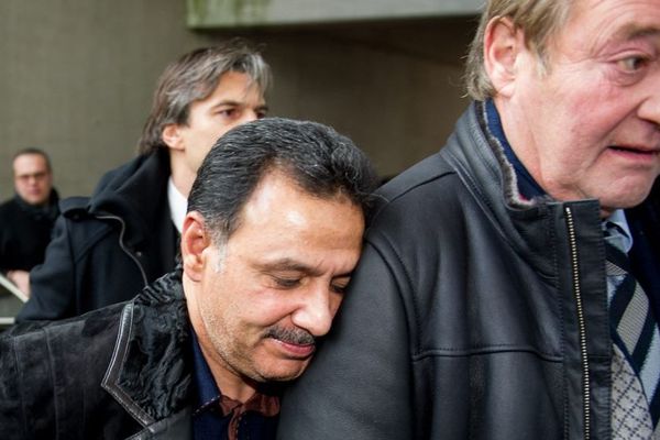 Hafiz Mammadov et Gervais Martel à Bollaert-Delelis en novembre 2013.