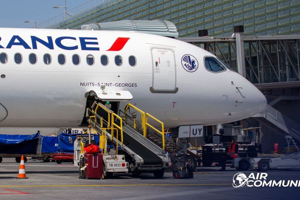 Le  24ème Airbus A220 d'Air France est baptisé le Nuits-Saint-Georges