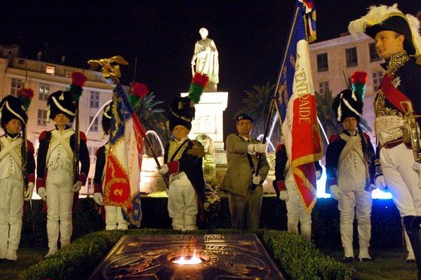 Vivacité du souvenir napoléonien à Ajaccio