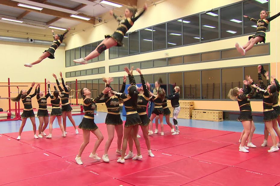 We tested … Cheerleading!