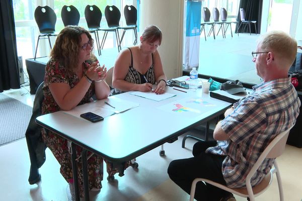 Le niveau en allemand des candidats est évalué en quinze minutes.