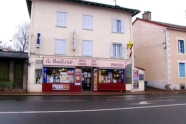 A Limoges le bar-tabac "La Bouffarde" s'est fait braqué pour 250 euros le 13 février 2013