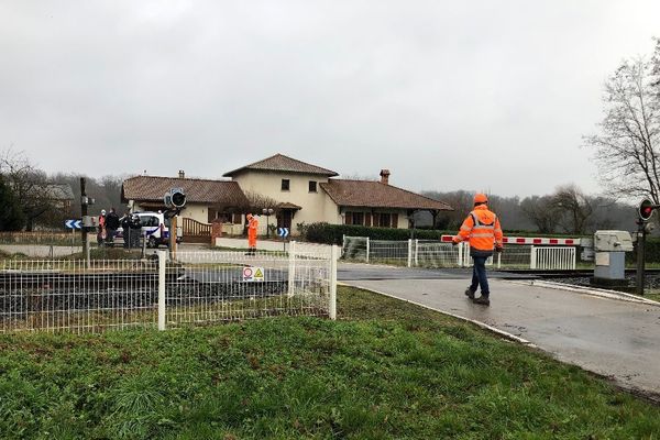 La circulation des trains est interrompue dans les deux sens, sur cette ligne ferroviaire du département de l'Ain. 15/1/21