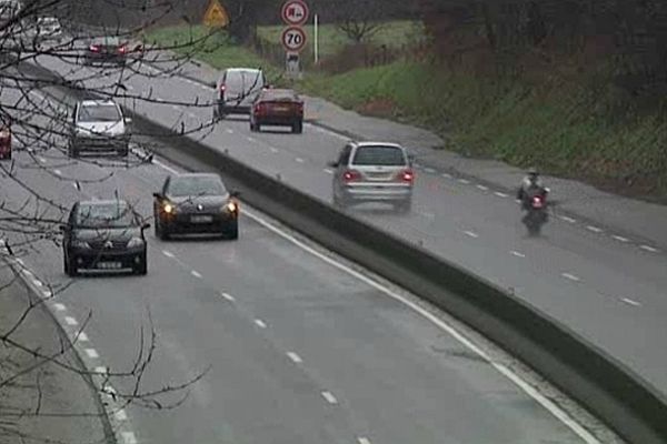 Le futur raccordement de l'A150 va couper la ville de Bouville en deux.